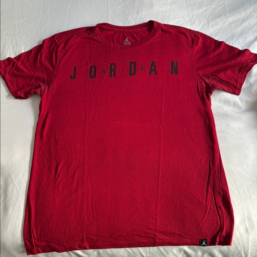 Jordan Red Short Sleeve Tee